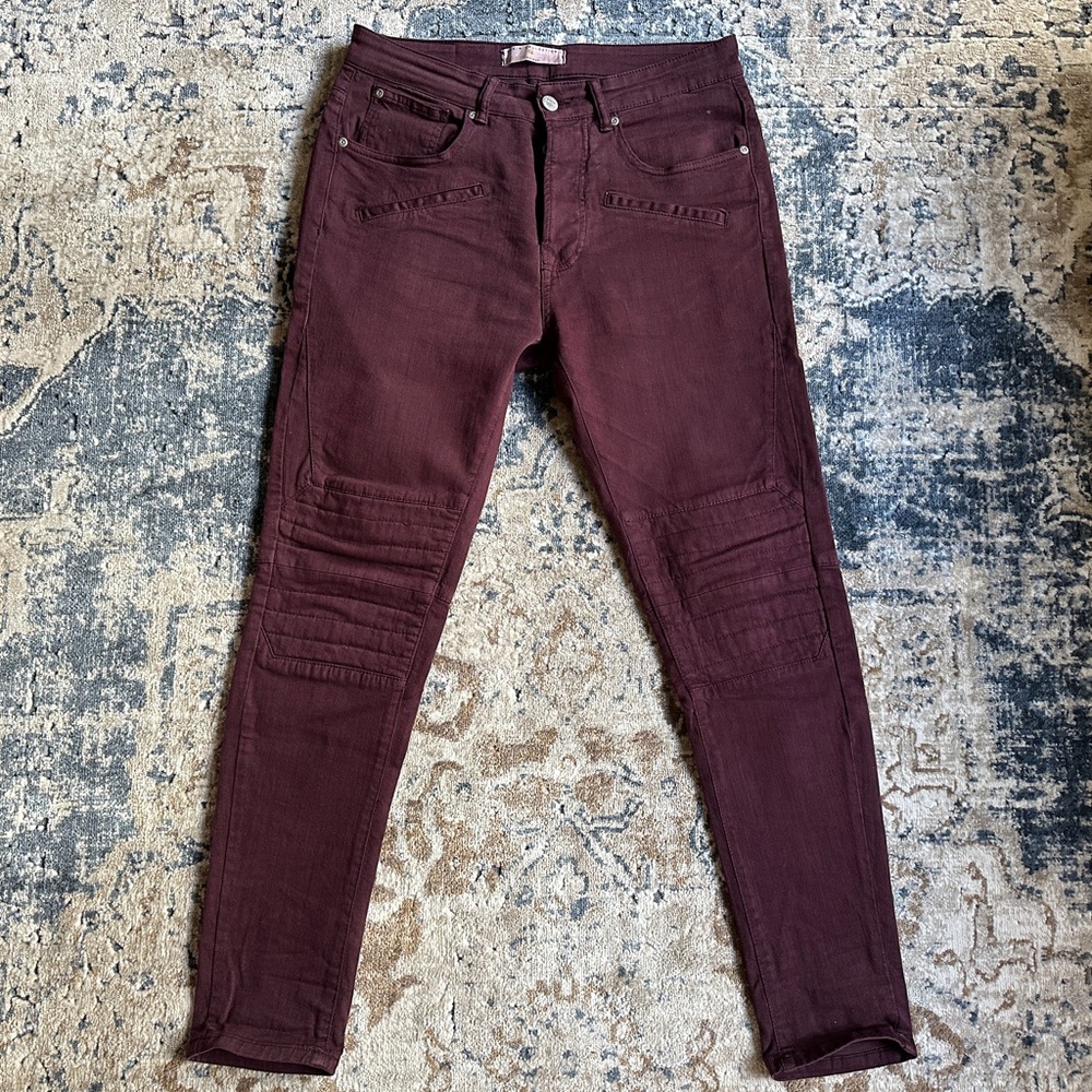 ZARA Motorcycle Pants - 31R Skinny